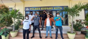 Siap Gelar Aksi  Damai Lanjutan,Simpatisan Jeriko Audiens  Dengan Polres Kupang Kota