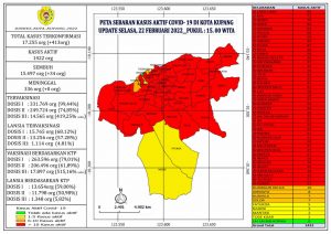 Kasus Covid-19 Di Kota Kupang Bertambah 379 orang, Satgas Minta Warga Patuhi Prokes