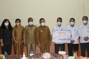 Hilarius Minggu  : Terima Kasih  Pemkab Kupang Atas Kepercayaan   Tambahan  Penyertaan  Modal Di Bank NTT