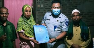 Musafir Duka, Korban Lakalantas Di Alor Terima Santunan  Jasa Raharja