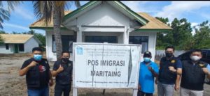 PPNPN Kanim Kupang Minta Dukungan Pemerintah   Guna  Renovasi Pos  Maritaing di Kabupaten Alor