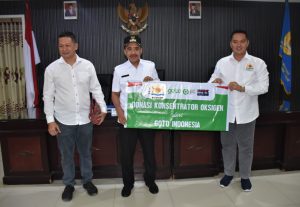 Walikota Kota  Kupang   Apresiasi  Kadin NTT Atas Bantuan  Konsentrator Oksigen  Dalam Penanganan Covid-19