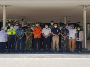 Optimis Arus Mudik Pasca    Hari Raya Idul Fitri  1443 H Berjalan Aman,  Kanim Kupang Ikuti Apel Penutupan Posko Angkutan Udara