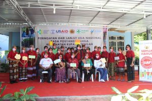 JHCCP  Kerja Sama  Dengan  Direktorat Promosi Kesehatan &Dinkes Kabupaten Kupsng    Kampanyekan Manfaat Vaksin  Bagi Kelompok Usia Lanjut