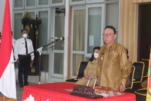 Bupati Kupang  : Proficiat   Bagi Penerima   SK Pengangkatan  CPNS   & P3K Tahun  2021