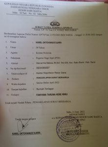 Ama Djara Polisikan Mantan Istrinya Karena Diduga Gelapkan Surat Berharga