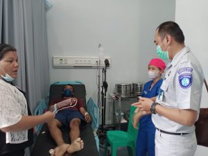 Guna Berikan Kepastian Jaminan, Jasa Raharja   Cabang NTT Rutin Kunker Di Rumah  Sakit