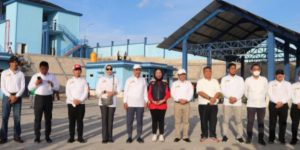 Para  Delegasi  Rakerwil Apeksi  Apresiasi Pembangunan SPAM Kali Dendeng