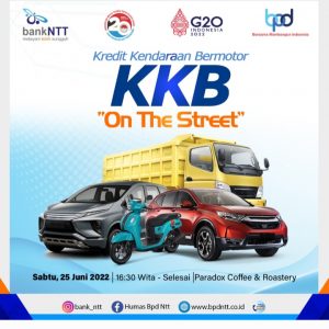 Ayo Ngopi  Sambil   Beli Kendaraan Tanpa DP, Datanglah ke KKB On The Street Bank NTT