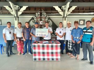Melalui Program TJSL,Jasa Raharja NTT Serahkan Bantuan Bagi Pura Agung Serta Buana-Kulhua Kupang