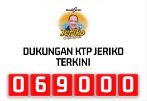 Jeriko Dapat Dukungan 69.000 KTP Untuk Maju Pilkada Kota Kupang Tahun 2024