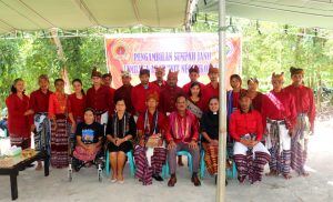 Sekda  Obet Laha : Lembaga Adat Memiliki Peran Strategis Dalam  Pembangunan Desa.