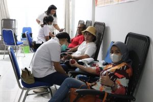 Dukung Pemulihan  Bangsa Pasca Pandemik Covid-19,  Teman Jeriko sumbang 47 Kantong Darah bagi  Sesama