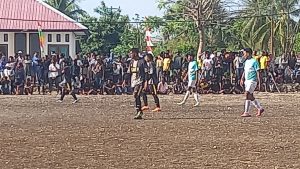 Ribuan Warga Sulamu  Antusias Saksikan Pertandingan Final   Usman Husin CUP,  Pukdale  FC VS  Kukac FC