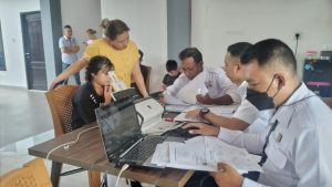 Mudahkan Layanan Publik,  Eazy Passport Kanim Kupang sambangi Kota Kalabahi