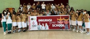 40 Siswa/i   SMA Giovanni   Ikut  Kegiatan  Sosialisasi   Keimgirasian   & Sekolah kedinasan Politeknik Imigrasi