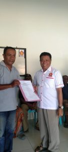 Resmi, FKPTT Daftarkan Bacaleg ke DPC Gerindra TTU