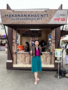 Terima Kasih Bunda Julie Laiskodat  Atas Dukungan Dalam Kegiatan    Jakarta Fashion & Food   Festival Makanan Khas di Jakarta