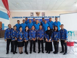 10 Orang perwakilan WBP Lapas Kupang dipersiapkan sebagai Kader Kesehatan Tahun 2022
