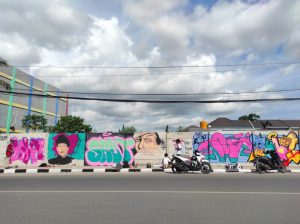 Street Jamming Seni Graffiti Pemuda Kota Kupang dan Jogja