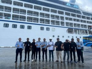Jamin  Keamanan Wilayah Kerja,  Imigrasi Kupang ‘On Shipping’ diatas MV. Regatta