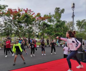Sehat Bersama Imigrasi Kupang”, Imigrasi Kupang Turut Ramaikan CFD
