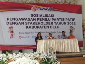 Sukseskan Pemilu 2024, Bawaslu Kabupaten Belu Gelar Sosialisasi Pemilu Partisipatif