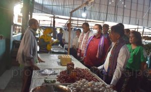 Dukung Penangan Inflasi,   George Hadjoh  Lakukan Sidak    Pasar Di Kota Kupang