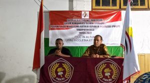 Gelar RAKERCAB, Ketua FORKOMA PMKRI Belu : Saling Membesarkan Sesama Anak Marga Itu Wajib