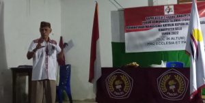 Bahas 3 Isu Strategis Dalam RAKERCAB FORKOMA PMKRI Belu, Servasius Boko : Kita Harus Optimis