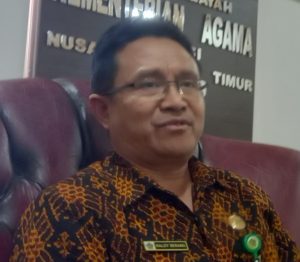 Kakanwil Agama Provinsi NTT Siap Sukseskan Tiga Program Prioritas