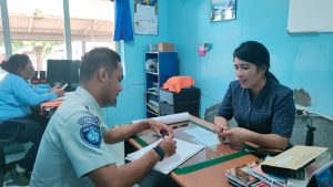 Jamin  Perlindungan Dasar Untuk  Penumpang  Umum,  Jasa Raharja NTT Lakukan Kegiatan CRM  Ke Operator Angkutan