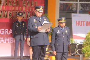 Imigrasi Atambua Gelar Upacara dan Acara Syukuran Peringatan Hari Bhakti ke-73