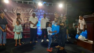 Jeriko Berbagi Kasih Bagi Anak  Sekolah  & Panti Asuhan Dalam  Moment  Natal Jurnalis NTT