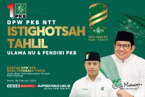 Rayakan  Satu Abad NU, DPW PKB NTT Siap   Sukseskan istighosah   & Tahlil