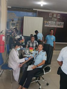 Kontrol  &  Deteksi Dini Kesehatan Pegawai, Kanim Kupang Laksanakan Pemeriksaan