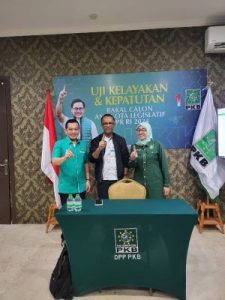 Usman Husin Lolos  Seleksi UKK PKB DPR RI, Ajak Pendukung   Satukan Langkah   menangkan Pemilu  2024