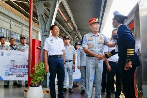 Kementerian BUMN Lepas 15 Ribu Peserta Mudik Bersama BUMN 2023 Moda Kereta Api
