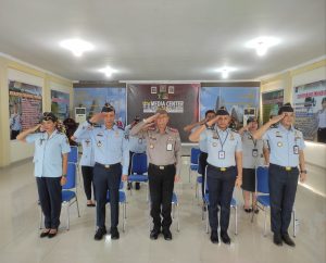 Upacara hari Bhakti Pemasyarakatan ke 59, Menkumham Ingatkan untuk bertransformasi semakin PASTI  BerAKHLAK