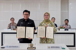 Jasa Raharja  &  Universitas Bengkulu Kolaborasi Kampanyekan Keselamatan Berlalu Lintas Kepada Generasi Milenial