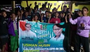 Warga  Desa Boni Siap Kerja & Menangkan Usman Husin Jadi Anggota DPR RI Dalam Pemilu 2024