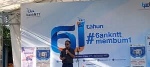 Jelang HUT  ke-61, Bank NTT   Teken kerja  Sama Antara  PDAM   Kota Kupang, PD Pasar,    & Water of Indonesia