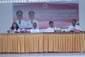 Tingkatkan Kualitas  pembangunan, Pemda Kabupaten  Kupang  Lakukan Evaluasi  Bagi  Para  Camat, BPMD & Kades