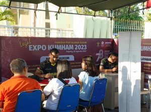 Kanim Kupang Menggelar Layanan Paspor Merdeka pada Kemenkumham Legal Expo