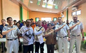 Jasa Raharja NTT Gelar Pengajar Peduli Keselamatan Lalu Lintas  Kepada Tenaga Pendidik SMKN 6 Kota Kupang