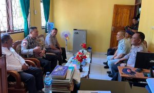 Jamin Keselamatan Penumpang Kapal  Laut, Jasa Rajarja Cabang NT Gelar Rakor Bersama  Kapolres Rote Ndao & Uptd Samsat