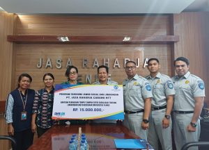 Jasa Raharja Ende Salurkan Bantuan TJSL 15 Juta Kepada Uniflor