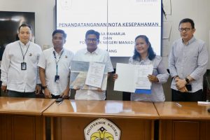 PT.  Jasa Raharja  &  Politeknik Negeri Manado Bersinergi Untuk Meningkatkan Keselamatan Lalu Lintas
