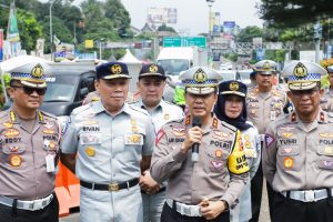 Cek Pelaksanaan PAM Nataru, Jasa Raharja dan Korlantas Polri Lakukan Tinjauan ke Jalur Puncak Bogor