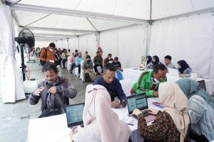 Jasa Raharja Gelar Verifikasi Data  &  Pengambilan Atribut Calon Peserta Mudik Gratis